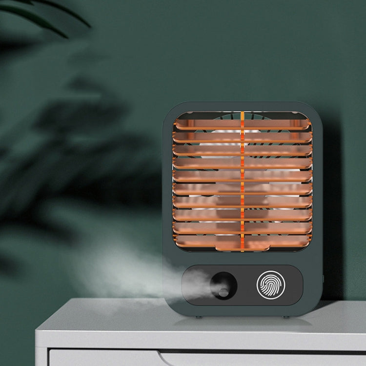 Home Student Dormitory Office Mini Desktop Air Cooler USB Convenient Humidifying Air Conditioning Fan