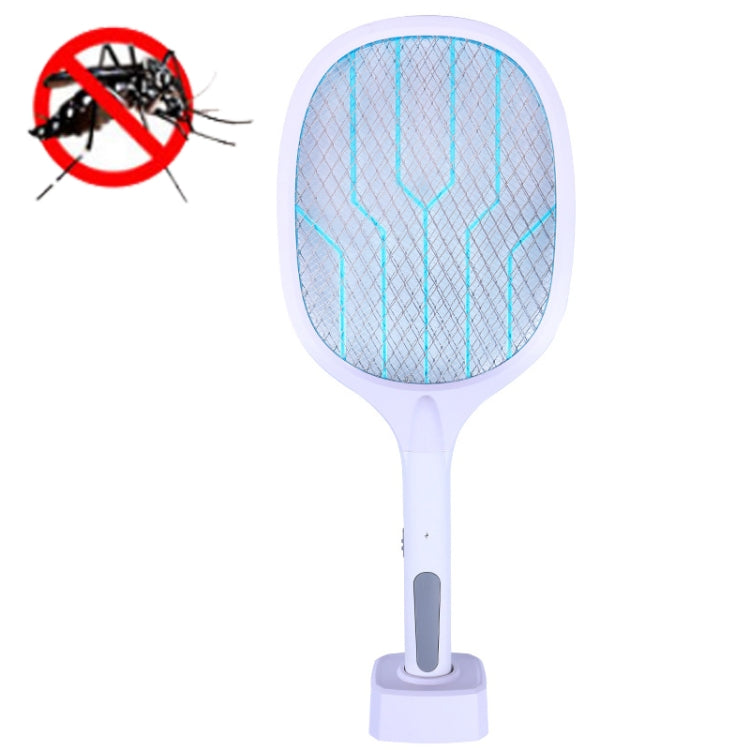 USB Electric Mosquito Swatter Household Mosquito Killer(White)