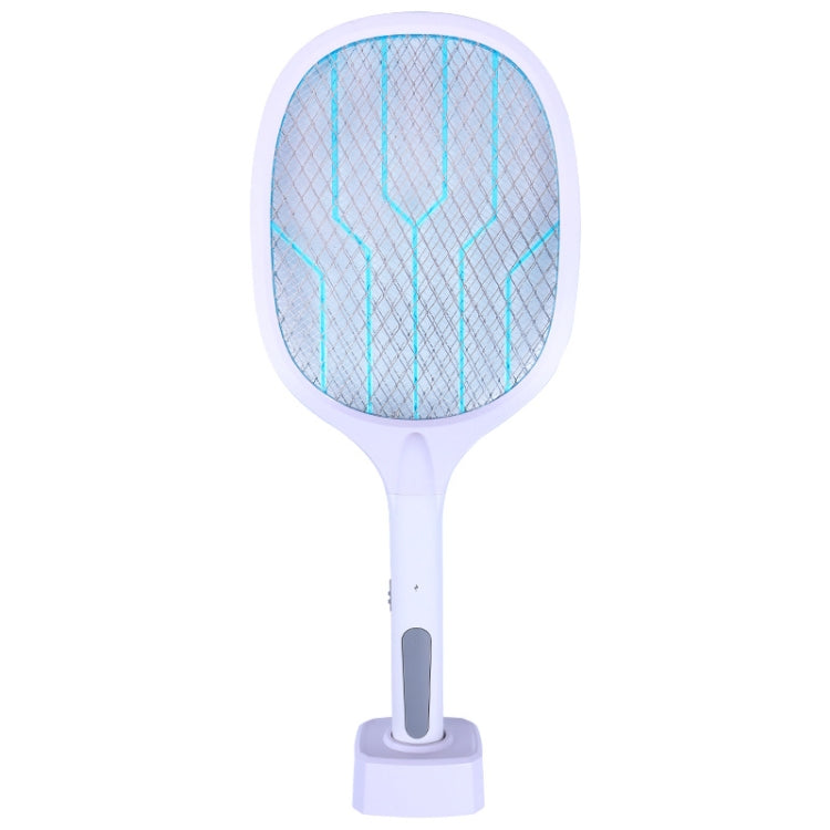 USB Electric Mosquito Swatter Household Mosquito Killer(White)