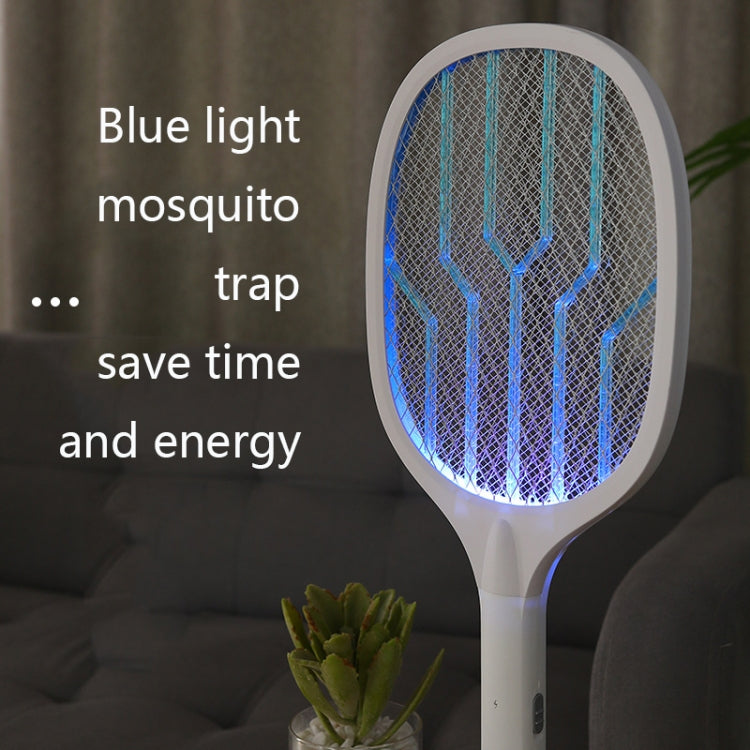 USB Electric Mosquito Swatter Household Mosquito Killer(White)
