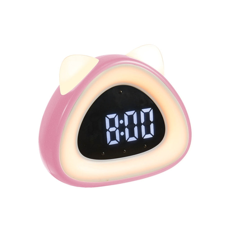 Wake Up Lights Cute Cartoon Animals  Alarm Clock Bedside Electronic Night Lamp Clock