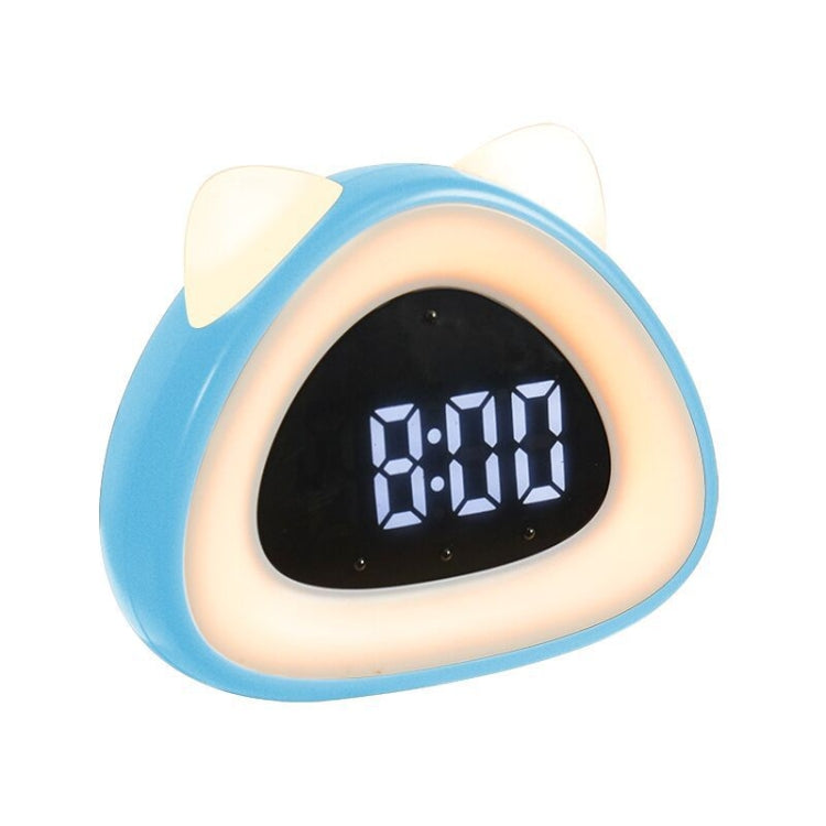 Wake Up Lights Cute Cartoon Animals  Alarm Clock Bedside Electronic Night Lamp Clock