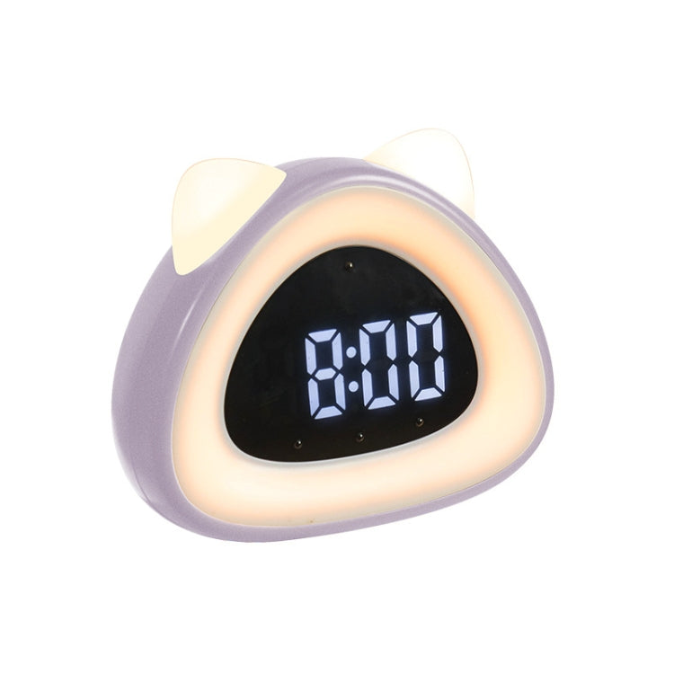 Wake Up Lights Cute Cartoon Animals  Alarm Clock Bedside Electronic Night Lamp Clock