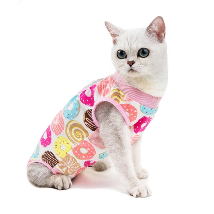 Female Cat Breathable And Anti-Licking Sterilization Clothing, Size: M