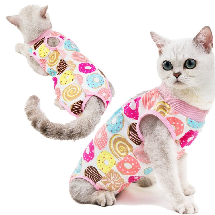 Female Cat Breathable And Anti-Licking Sterilization Clothing, Size: M