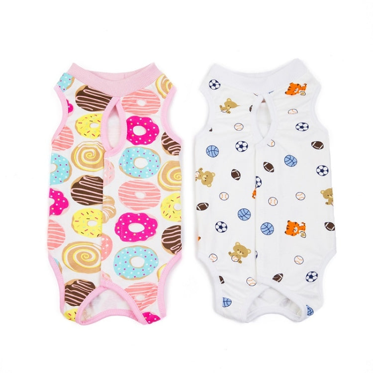 Female Cat Breathable And Anti-Licking Sterilization Clothing, Size: M