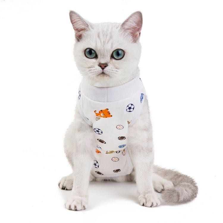 Female Cat Breathable And Anti-Licking Sterilization Clothing, Size: M