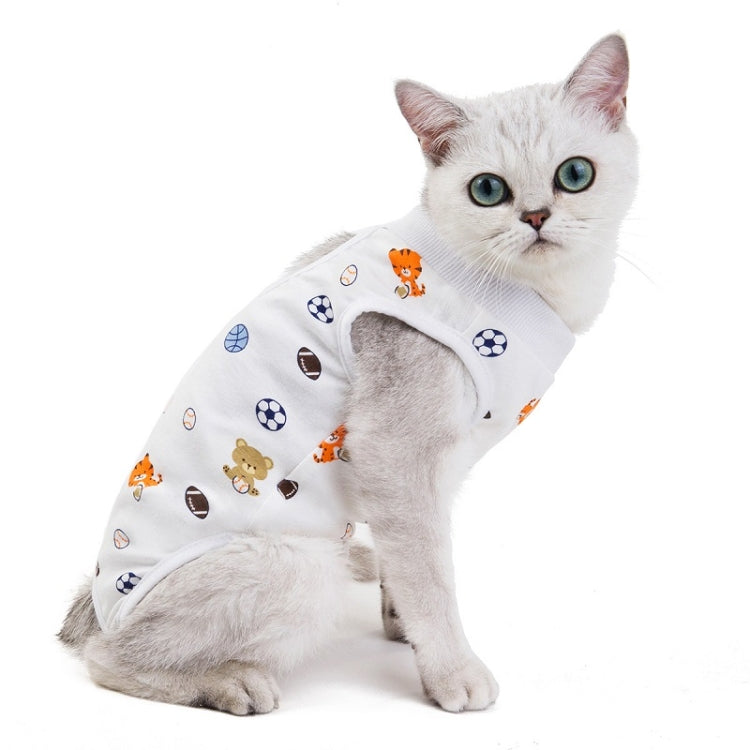 Female Cat Breathable And Anti-Licking Sterilization Clothing, Size: M