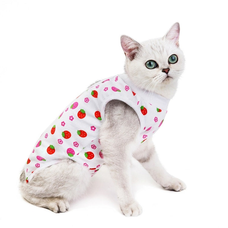 Female Cat Breathable And Anti-Licking Sterilization Clothing, Size: M