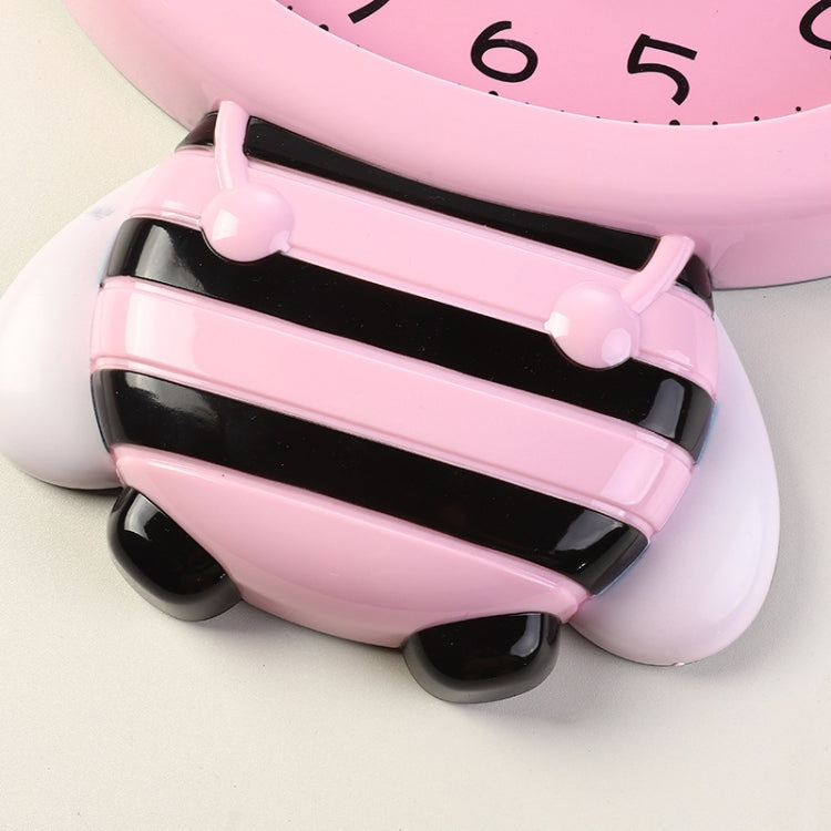 A15511 Cute Cartoon Children Room Clock Watch Bedroom Living Room Small Bee Clock(Yellow)