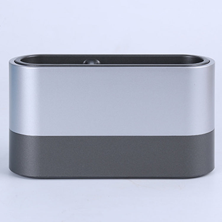 2078 Pen Holder LCD Electronic Clock Digital Office Display Temperature Alarm Clock(Black)