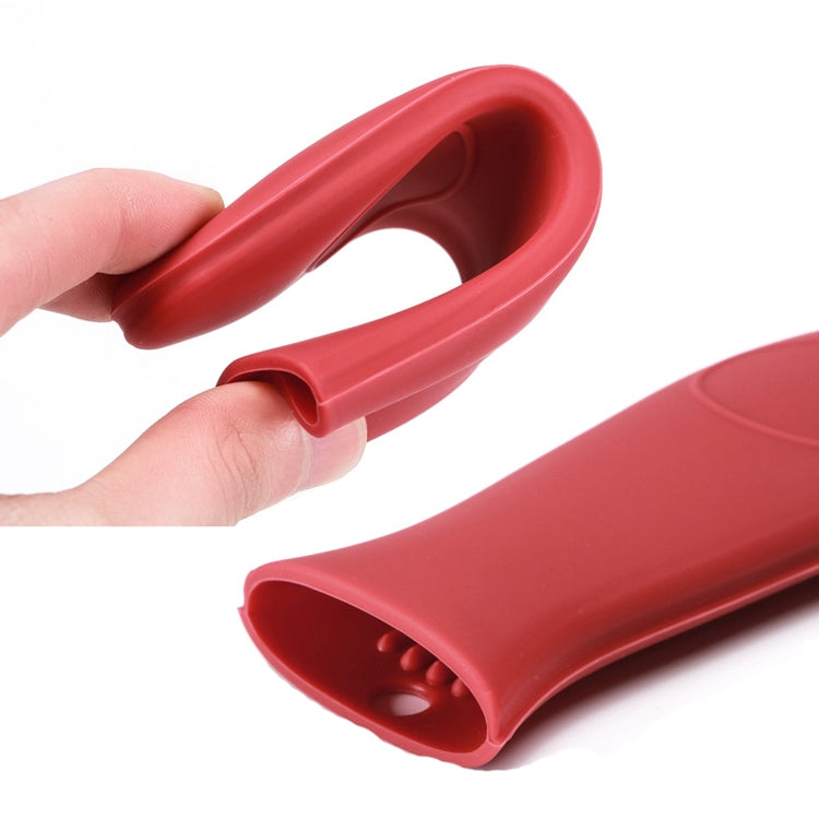 3 PCS / Set Silicone Kitchen Insulation Pad Set(Red)