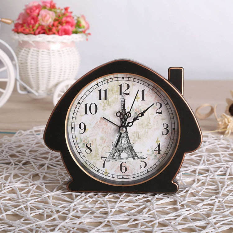 2 PCS G52 Retro European Nostalgic Alarm Clock Room Decoration Quiet Clock