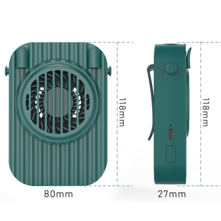 Y-2 Hanging Neck Fan Desktop USB Sports Outdoor Portable Fan