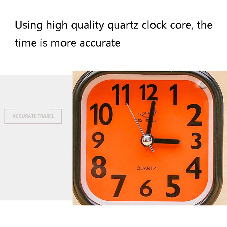 A59 Square Metal Bell Alarm Clock Ringing Alarm Clock Child Student Bedside Bell With Alarm