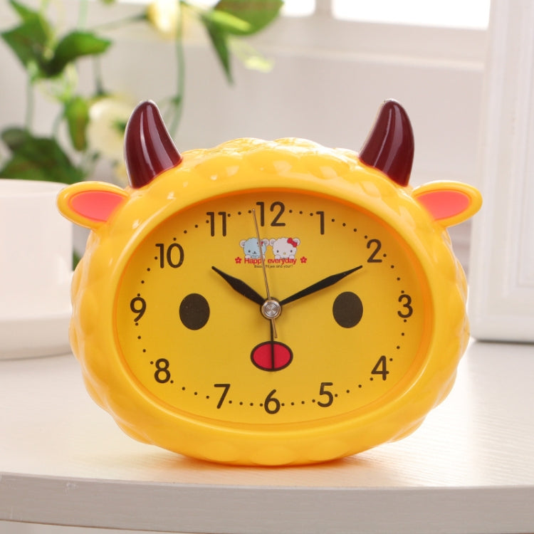 2 PCS 8364 Children Student Getting Bed Bedroom Alarm Clock Bed Mute Night Light Table Clock