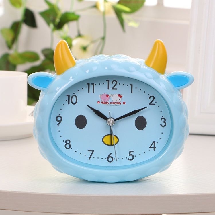 2 PCS 8364 Children Student Getting Bed Bedroom Alarm Clock Bed Mute Night Light Table Clock
