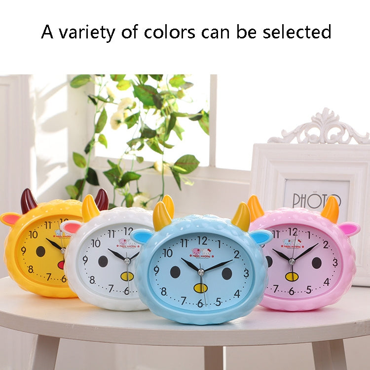 2 PCS 8364 Children Student Getting Bed Bedroom Alarm Clock Bed Mute Night Light Table Clock