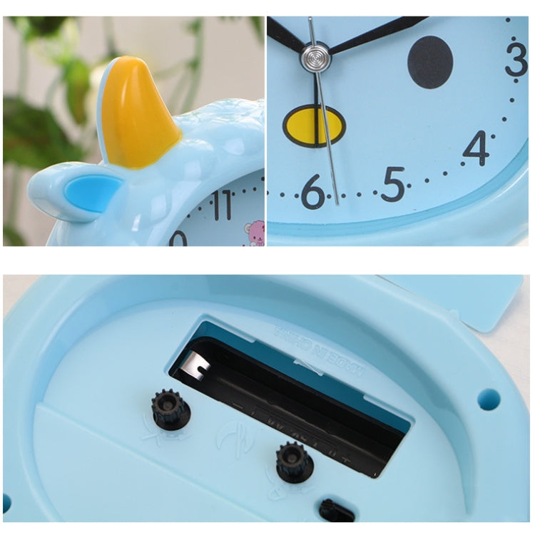 2 PCS 8364 Children Student Getting Bed Bedroom Alarm Clock Bed Mute Night Light Table Clock