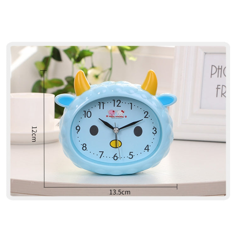 2 PCS 8364 Children Student Getting Bed Bedroom Alarm Clock Bed Mute Night Light Table Clock