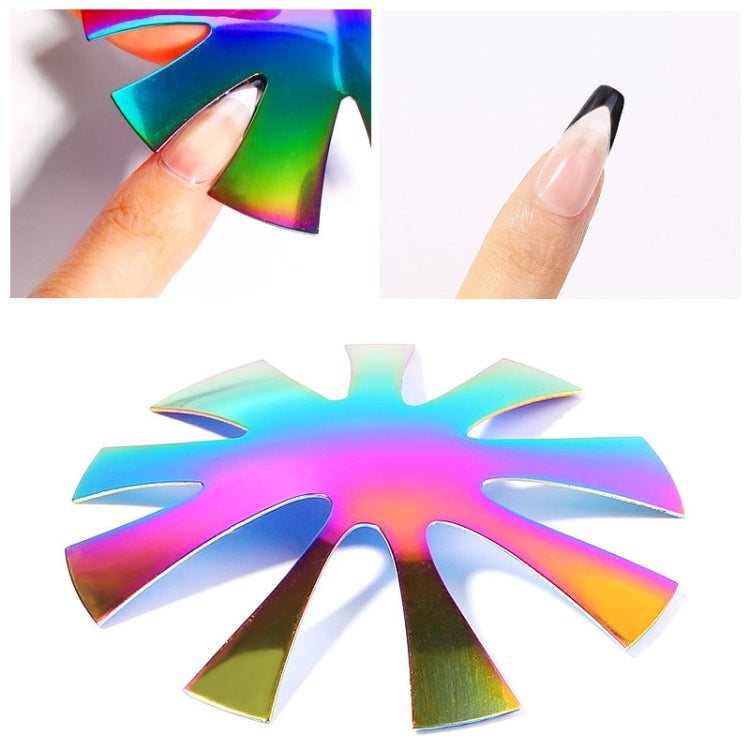 6 PCS Nail Art Tool Crystal Nail Making Plastic Steel Plate Model, Specification: Fantasy