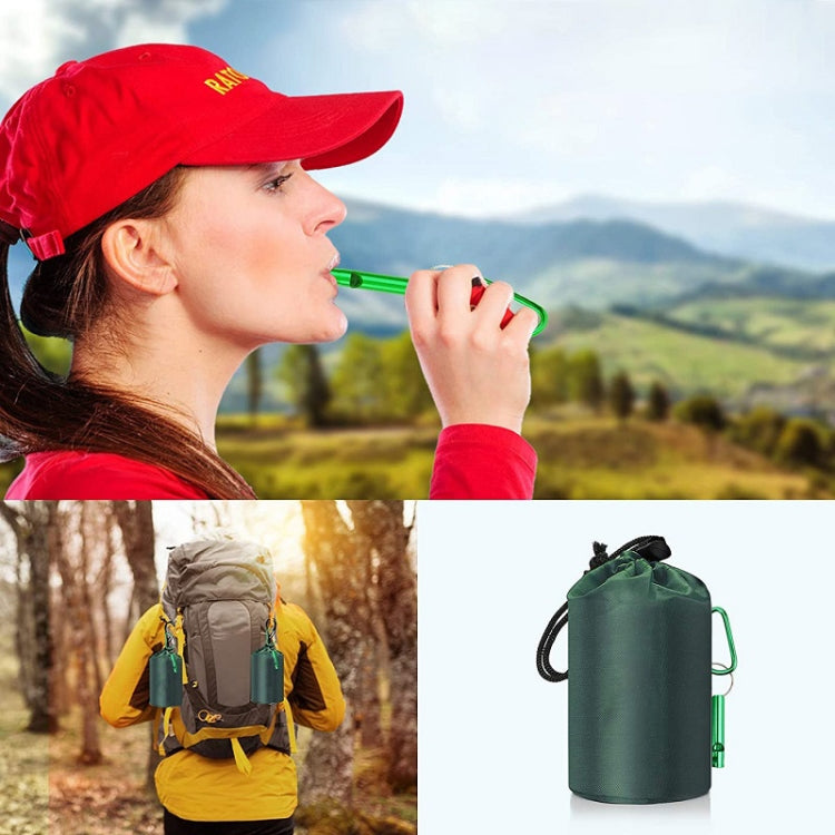 Outdoor Adventure Climbing Camping Warm Sleeping Bag(Green)
