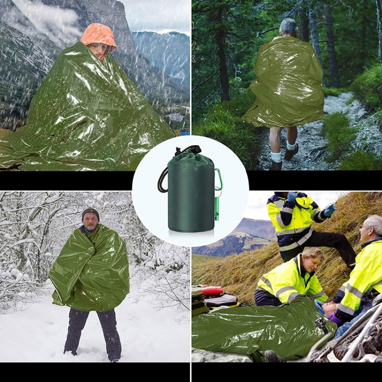 Outdoor Adventure Climbing Camping Warm Sleeping Bag(Green)