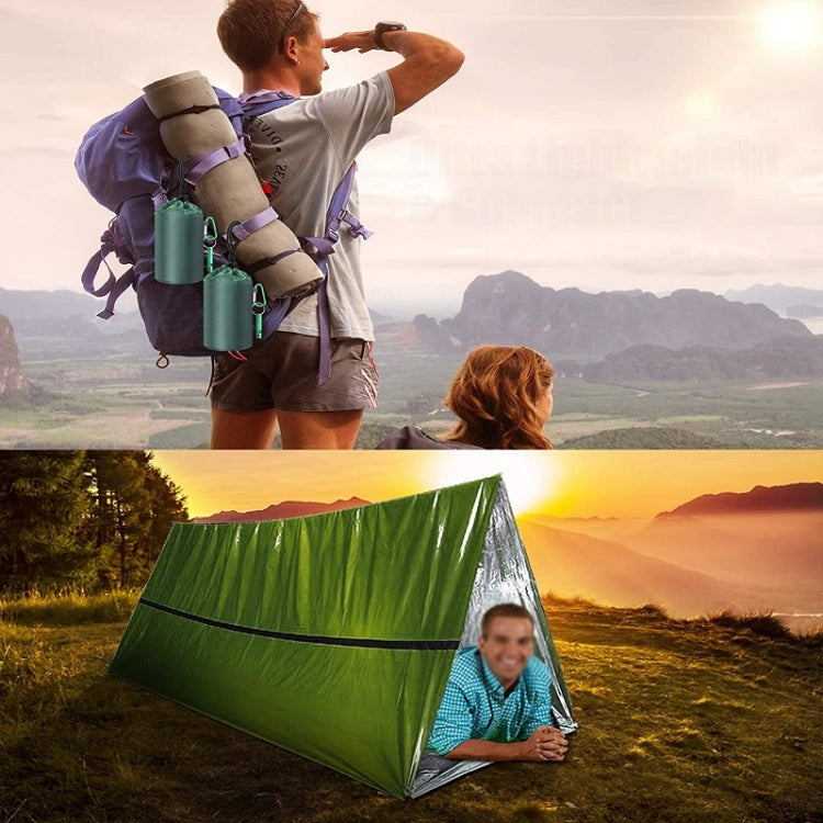 Outdoor Adventure Climbing Camping Warm Sleeping Bag(Green)