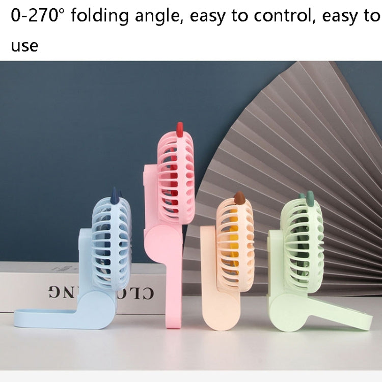 DM-21 Outdoor USB Lazy Hanging Neck Fan Charging Portable Desktop Mute Small Fan