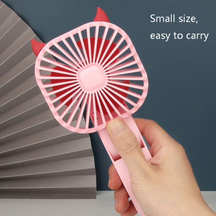 DM-21 Outdoor USB Lazy Hanging Neck Fan Charging Portable Desktop Mute Small Fan