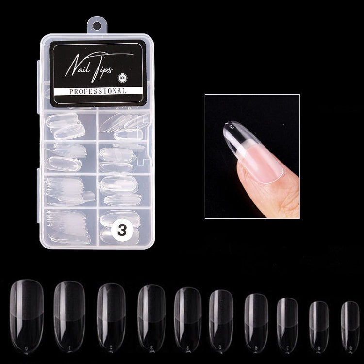 4 Boxes Nail Art Patch Ultra-Thin Seamless Finished Finished Removable Extended Fake Nail Patch