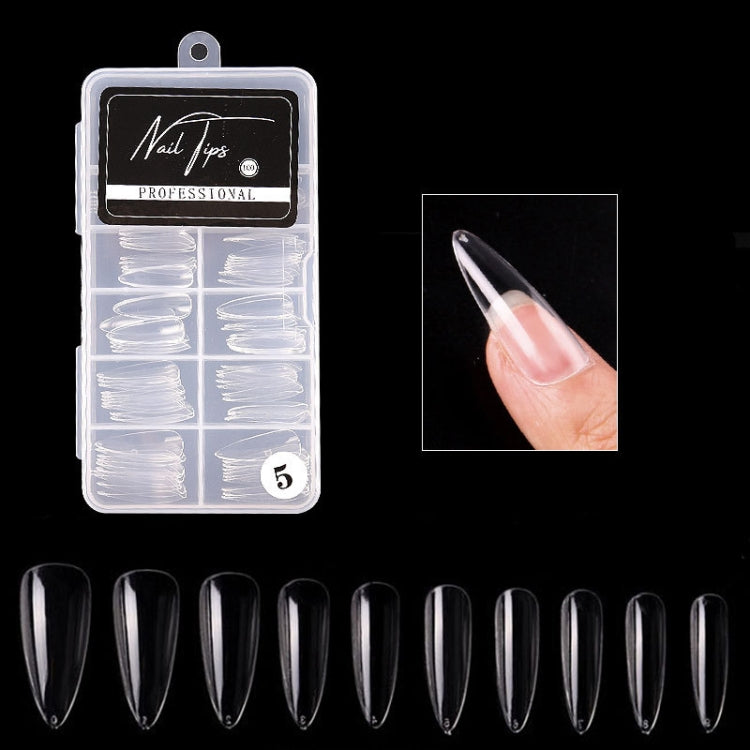 4 Boxes Nail Art Patch Ultra-Thin Seamless Finished Finished Removable Extended Fake Nail Patch