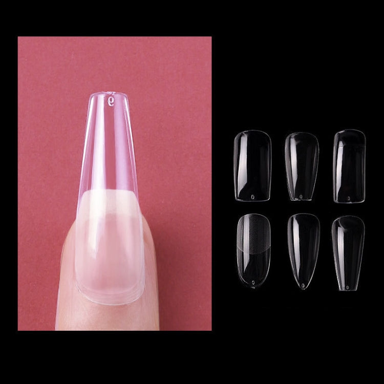 4 Boxes Nail Art Patch Ultra-Thin Seamless Finished Finished Removable Extended Fake Nail Patch