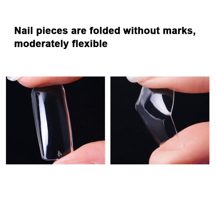 4 Boxes Nail Art Patch Ultra-Thin Seamless Finished Finished Removable Extended Fake Nail Patch