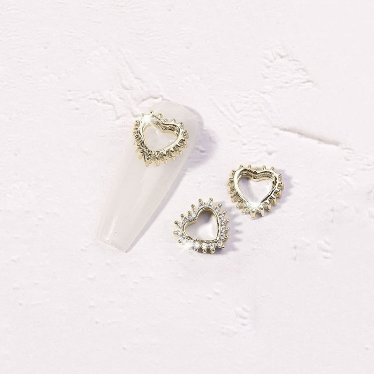 10 PCS Zircon Retro Three-Dimensional Nail Art Diamond Nail Jewelry 1860
