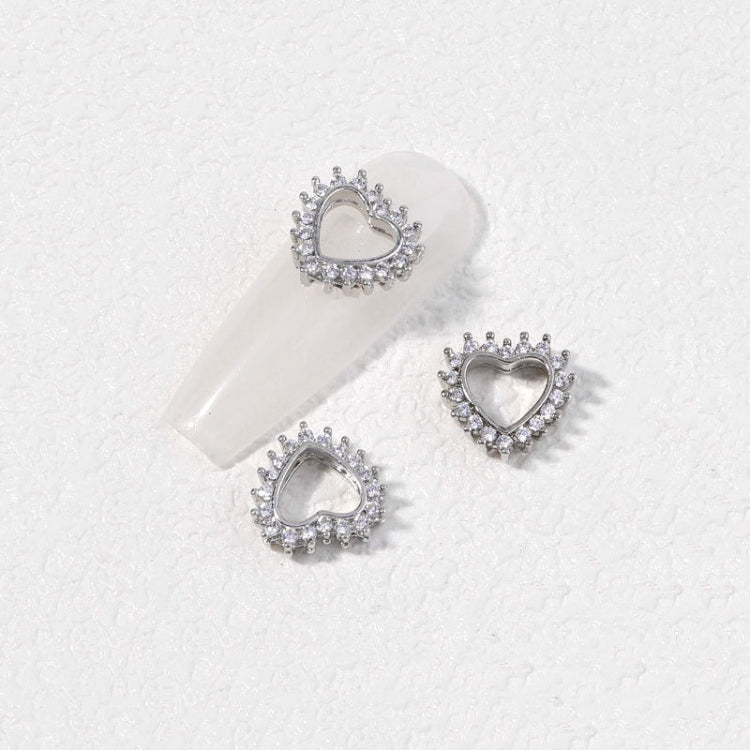 10 PCS Zircon Retro Three-Dimensional Nail Art Diamond Nail Jewelry 1871