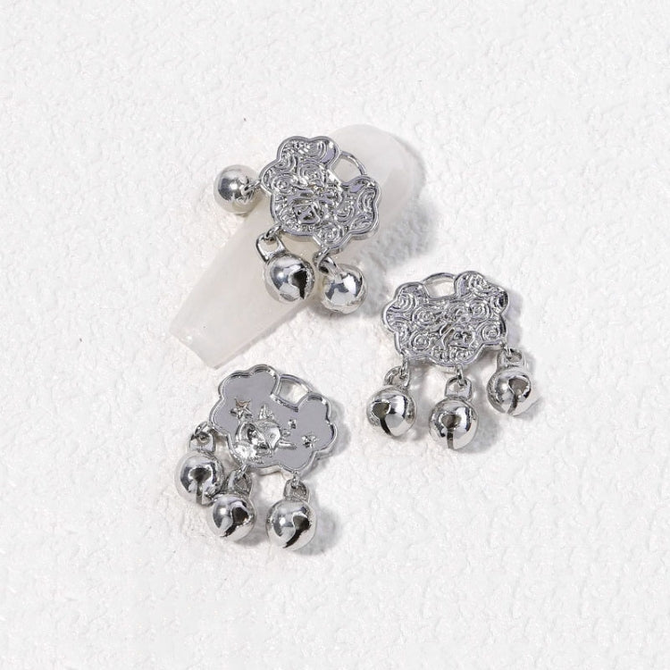 10 PCS Zircon Retro Three-Dimensional Nail Art Diamond Nail Jewelry 1876
