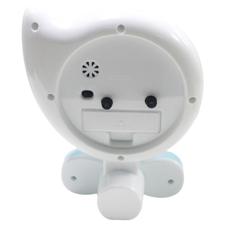 2 PCS DC008 Child Small Flower Styling Alarm Clock Bed Night Lights Clock