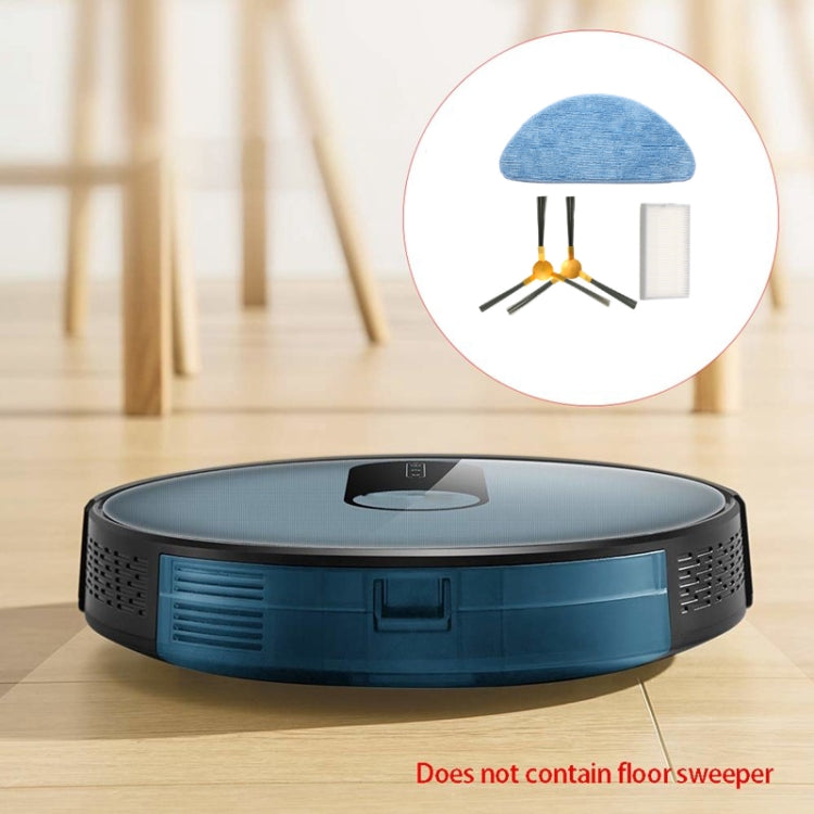 Sweeping Robot Accessory For Proscenic 800T Specificationï¼š Side Brush+Filter+Rag