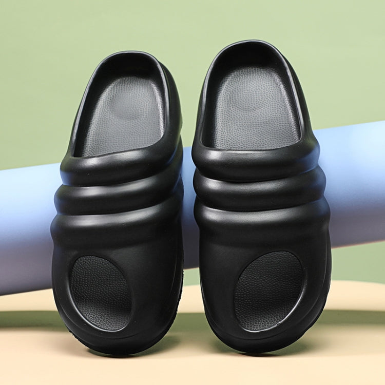 Large Size Summer Slippers Men Casual Hole Shoes, Size: 39