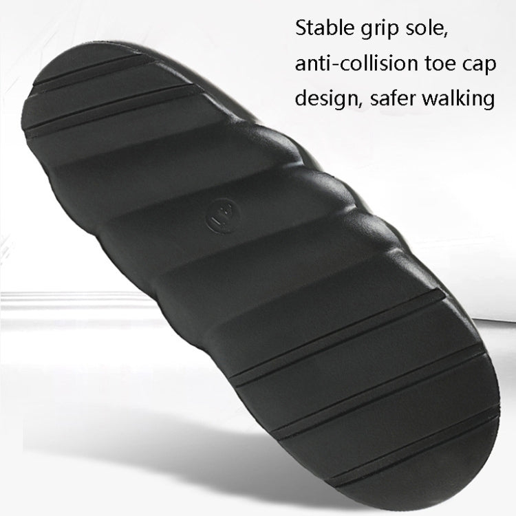 Large Size Summer Slippers Men Casual Hole Shoes, Size: 44