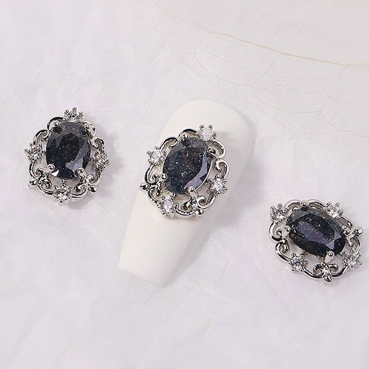 8 PCS Nail Art Zircon Three-Dimensional Nail Diamond Diy Crystal Flat Bottom Diamond Finished Decoration, Specification:  1895