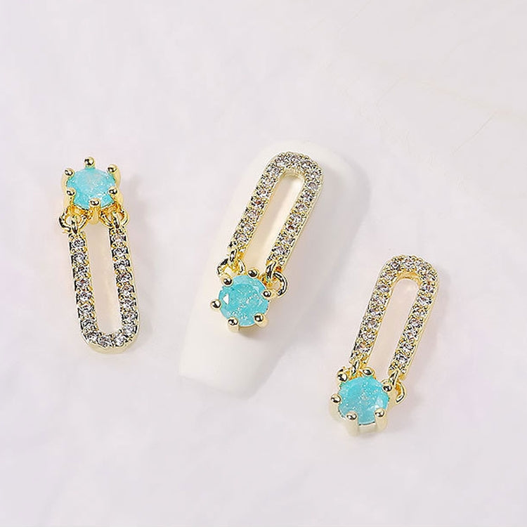 8 PCS Nail Art Zircon Three-Dimensional Nail Diamond Diy Crystal Flat Bottom Diamond Finished Decoration, Specification:  1902