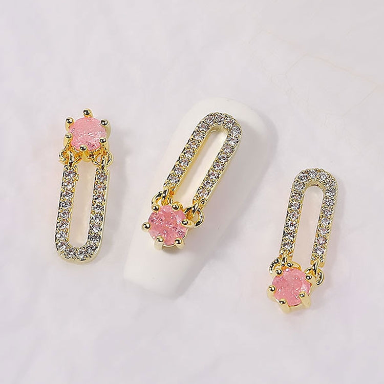8 PCS Nail Art Zircon Three-Dimensional Nail Diamond Diy Crystal Flat Bottom Diamond Finished Decoration, Specification:  1903