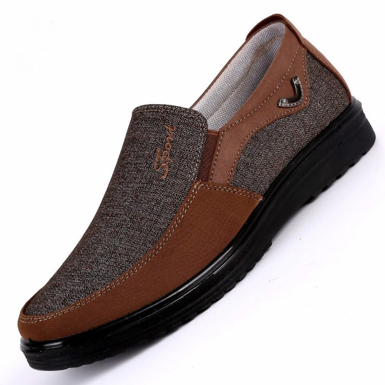 Low-cut Business Casual Soft Soles Flat Shoes for Men, Shoe Size:38