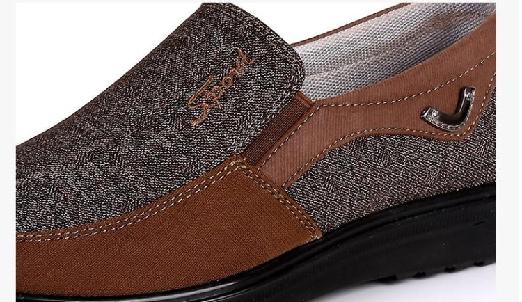 Low-cut Business Casual Soft Soles Flat Shoes for Men, Shoe Size:41