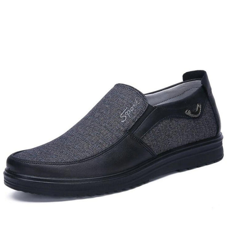 Low-cut Business Casual Soft Soles Flat Shoes for Men, Shoe Size:41
