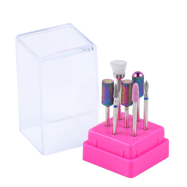 Ceramic Tungsten Steel Alloy Nail Strip Tool Set Grinding Machine Grinding Brush Polishing Tool, Color Classification: DH05