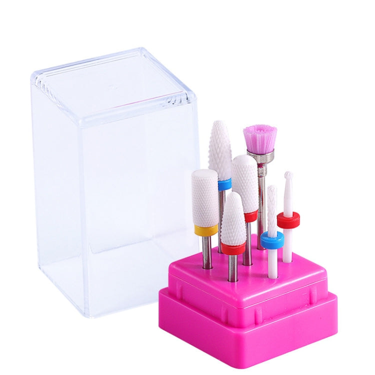 Ceramic Tungsten Steel Alloy Nail Strip Tool Set Grinding Machine Grinding Brush Polishing Tool, Color Classification: DH07
