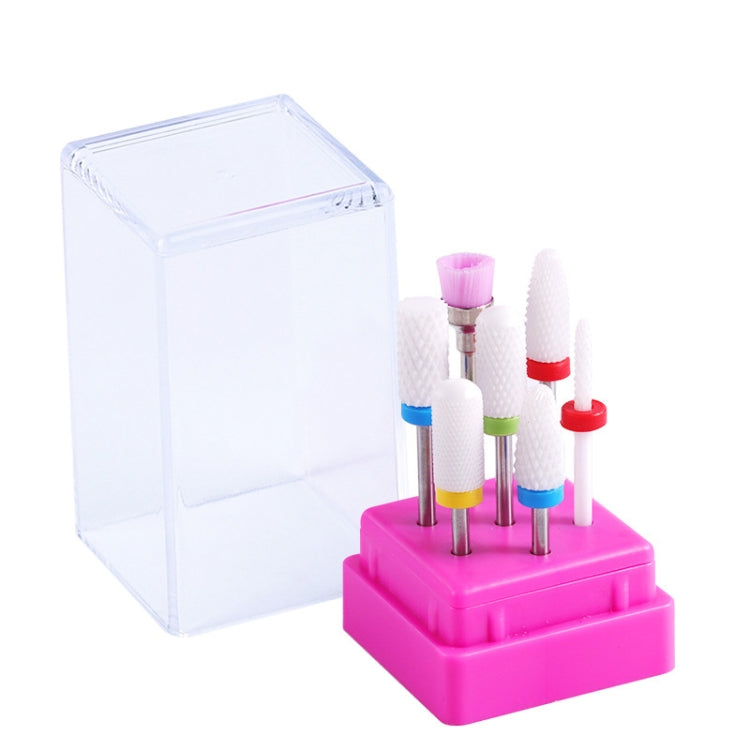 Ceramic Tungsten Steel Alloy Nail Strip Tool Set Grinding Machine Grinding Brush Polishing Tool, Color Classification: DH08